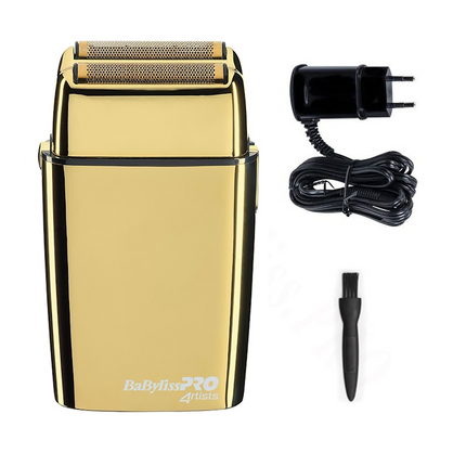 BABYLISS DOUGLE FOIL METAL SHAVER GOLD FXFS2GE