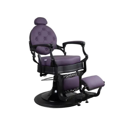 Dita Black Matte Purple Barberchair