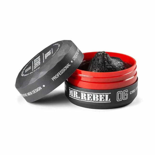 Mr. Rebel 06 Hair Styling Wax Black - 150 ml