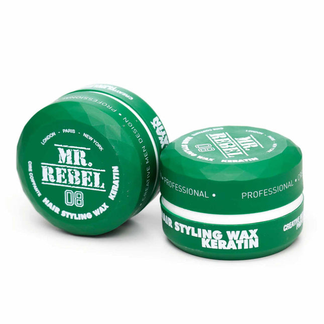 Mr. Rebel 08 Hair Styling Wax Keratin - 150 ml