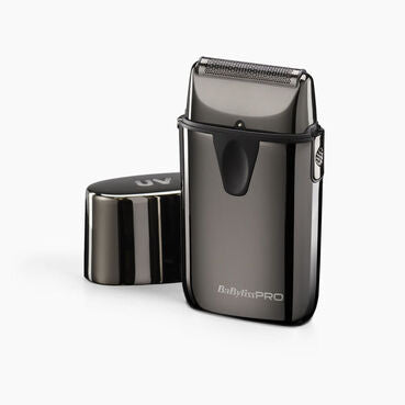 UVFOIL02 - METALEN SCHEERAPPARAAT MET DUBBEL SCHEERBLAD EN UV-ONTSMETING