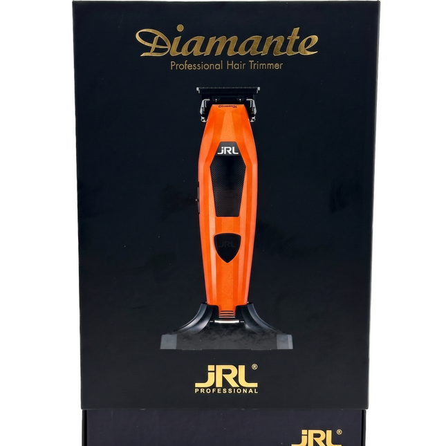 JRL Diamante x Onyx Barber Pro Zwart & Oranje Master Kit - 4-Delige