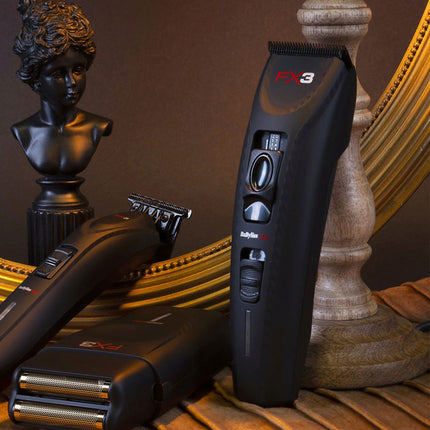 BABYLISS DOUBLE FOIL X3 SHAVER BLACK FXX3SBE